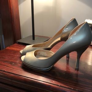 Via Spiga silver high heels size 7.5 👠👠